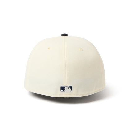 59FIFTY New York Yankees 2-Tone Navy Visor Chrome White Fitted