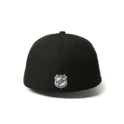 59FIFTY Anaheim Ducks 2-Tone Grey Visor Black Fitted
