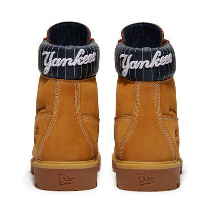 New York Yankees New Era X Timberland X MLB Wheat 6-Inch Waterproof Boots