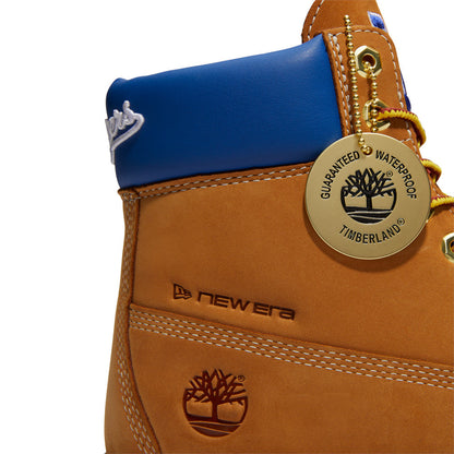Los Angeles Dodgers New Era X Timberland X MLB Wheat 6-Inch Waterproof Boots