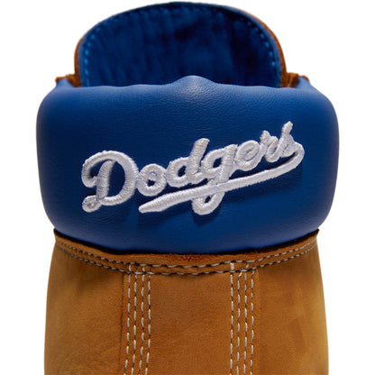 Los Angeles Dodgers New Era X Timberland X MLB Wheat 6-Inch Waterproof Boots