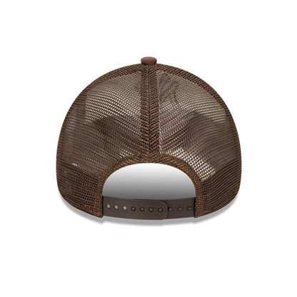 9FORTY A-Frame Trucker New York Yankees Earthtones Walnut Snapback