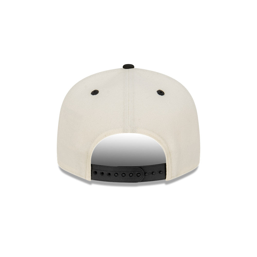 9FIFTY Las Vegas Raiders 2-Tone Black Visor Chrome White Snapback