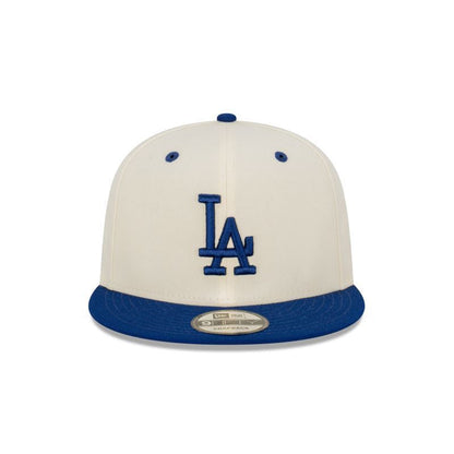 9FIFTY Los Angeles Dodgers 2-Tone Chrome White Snapback