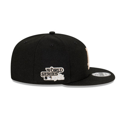 9FIFTY Los Angeles Dodgers Stone World Series Black Stone Snapback
