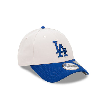 9FORTY Los Angeles Dodgers 2-Tone Stone Repreve Dark Royal Visor Stone Adjustable
