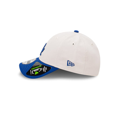 9FORTY Los Angeles Dodgers 2-Tone Stone Repreve Dark Royal Visor Stone Adjustable