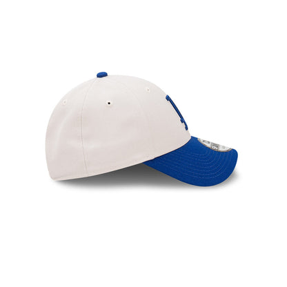 9FORTY Los Angeles Dodgers 2-Tone Stone Repreve Dark Royal Visor Stone Adjustable