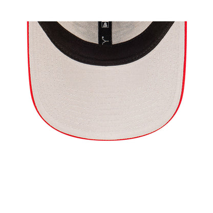 9FORTY Chicago Bulls 2-Tone Stone Repreve Scarlet Visor Stone Adjustable