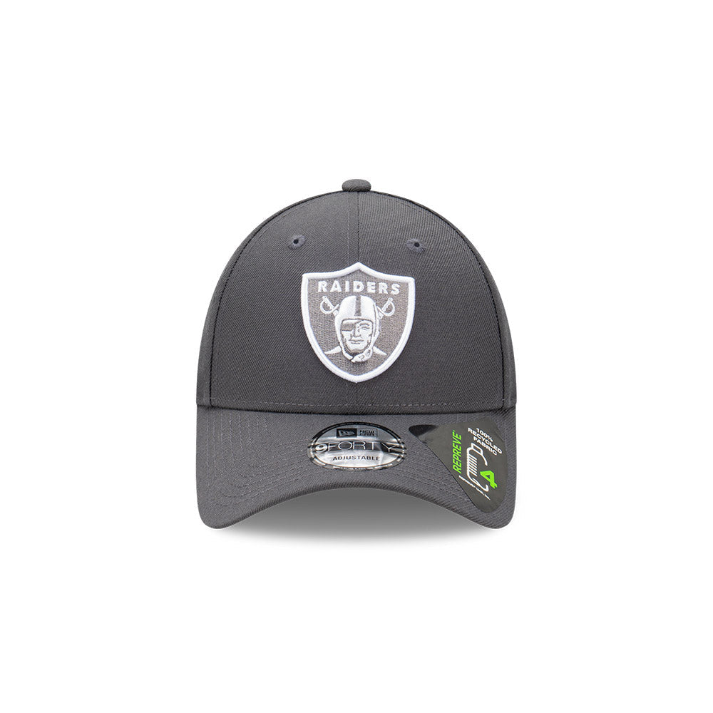 9FORTY Las Vegas Raiders Graphite Repreve Snapback