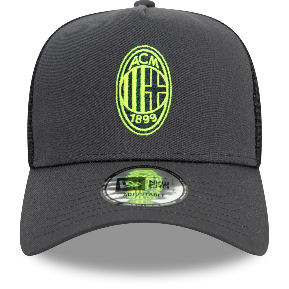 9FORTY E-Frame Trucker AC Milan Gray Snapback