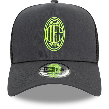 9FORTY E-Frame Trucker AC Milan Gray Snapback