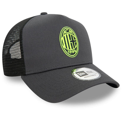 9FORTY E-Frame Trucker AC Milan Gray Snapback