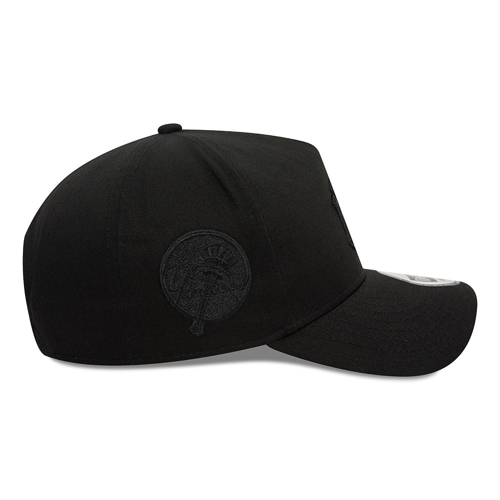 9FORTY E-Frame New York Yankees Monochrome Black Snapback