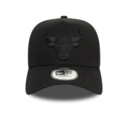 9FORTY E-Frame Chicago Bulls Monochrome Black Snapback