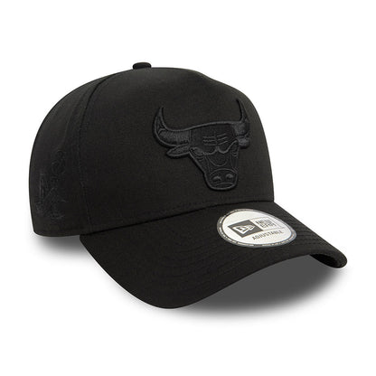 9FORTY E-Frame Chicago Bulls Monochrome Black Snapback