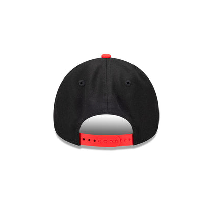 9FORTY A-Frame Kansas City Chiefs NFL Rivalry Black Scarlet Red Snapback