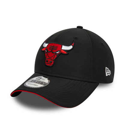 9FORTY Chicago Bulls Microfibre Black Adjustable