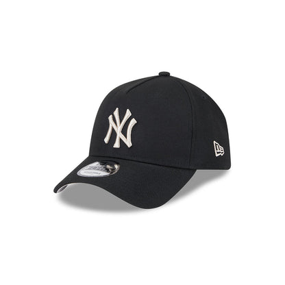 9FORTY A-Frame New York Yankees Black Stone Repreve Black Snapback