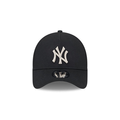 9FORTY A-Frame New York Yankees Black Stone Repreve Black Snapback
