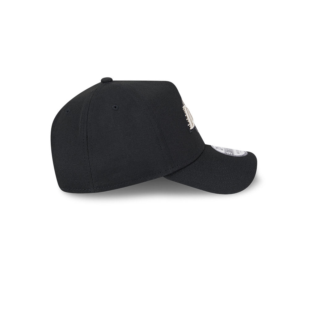 9FORTY A-Frame Los Angeles Lakers Black Stone Repreve Black Snapback