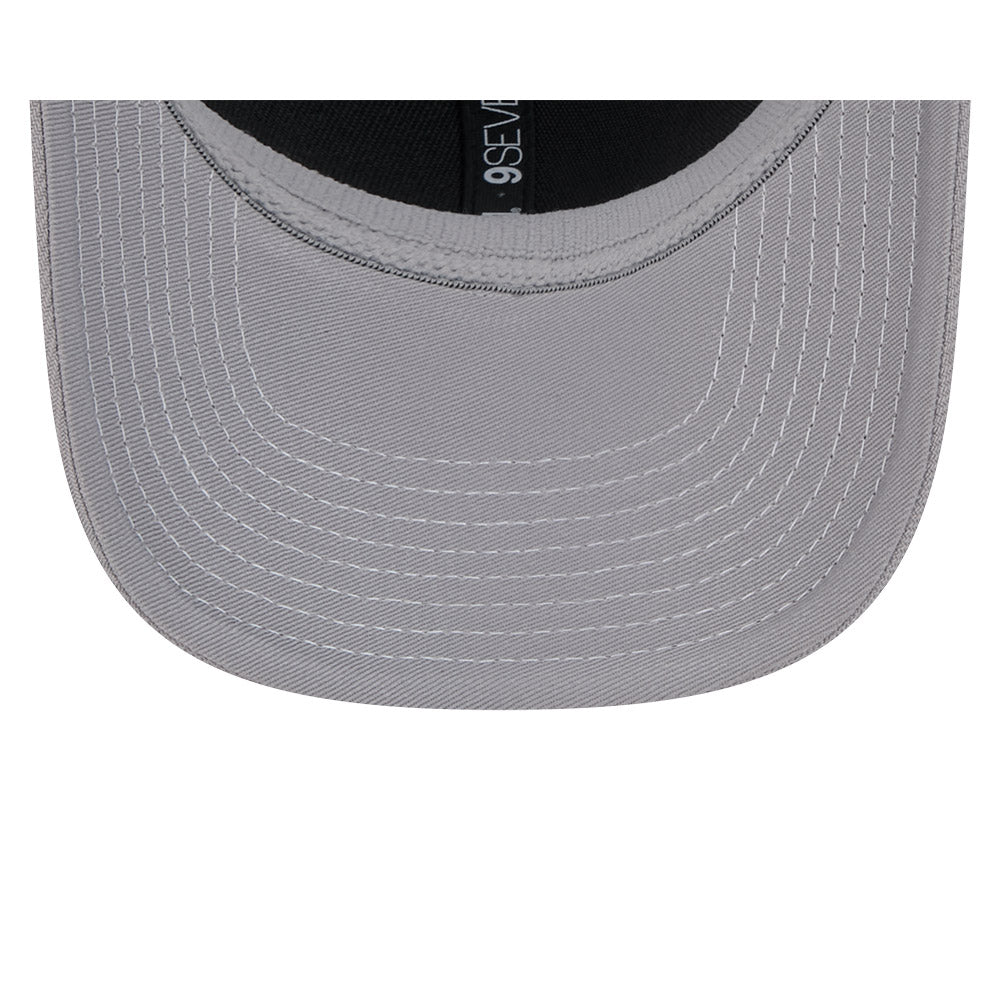 9SEVENTY Los Angeles Dodgers Grey Contrast Stretch Snapback