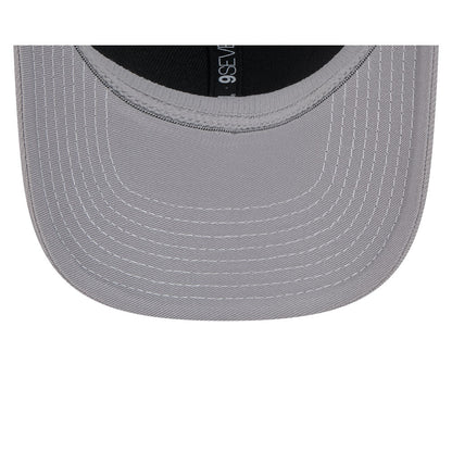 9SEVENTY Los Angeles Dodgers Grey Contrast Stretch Snapback