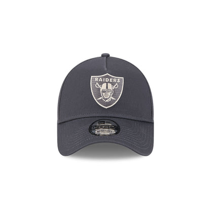 9FORTY A-Frame Las Vegas Raiders Earth Tone Chainstitch Gray Heather Snapback