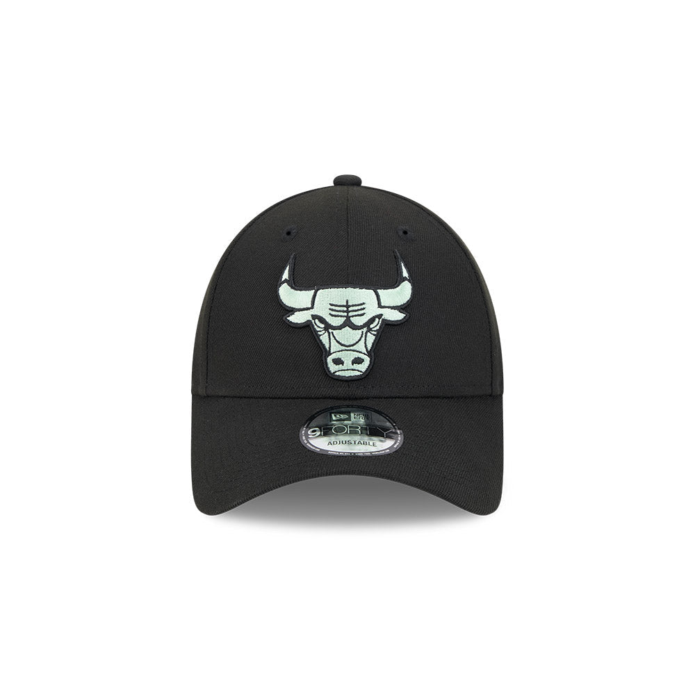 9FORTY Chicago Bulls Peppermint Repreve Black Snapback