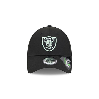 9FORTY Las Vegas Raiders Peppermint Repreve Black Snapback