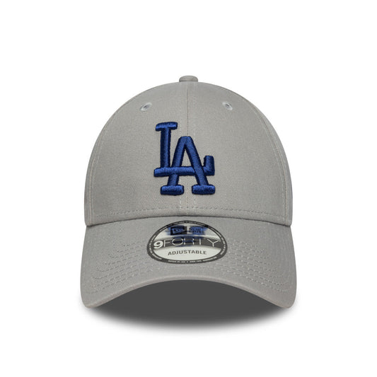 9FORTY Los Angeles Dodgers Side Patch Grey Adjustable