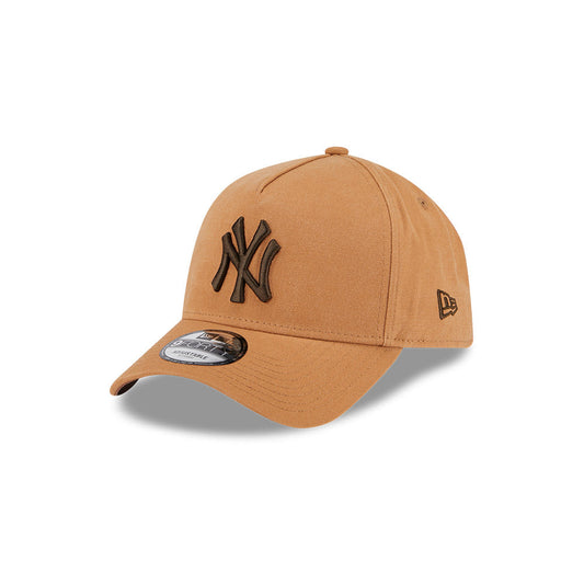 9FORTY A-Frame New York Yankees Washed Canvas Bronze Snapback