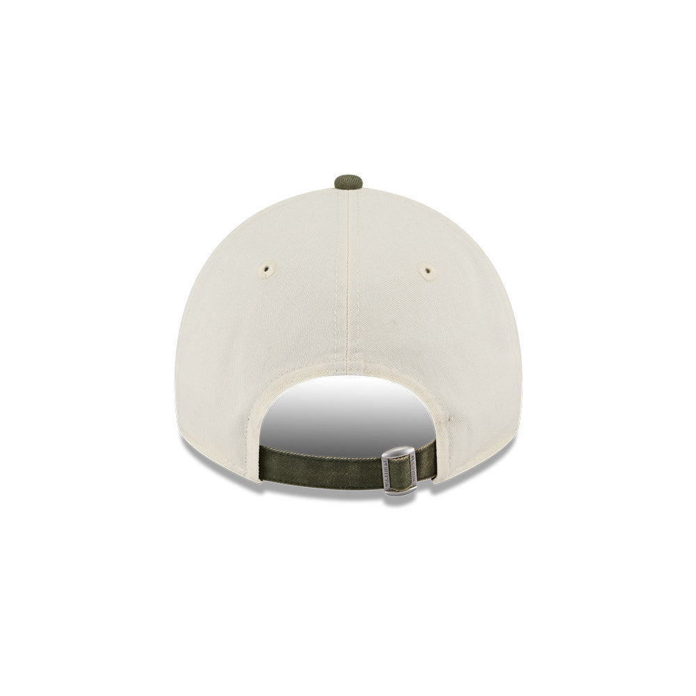 9TWENTY New York Yankees 2-Tone Snow Wash New Olive Visor Stone Adjustable