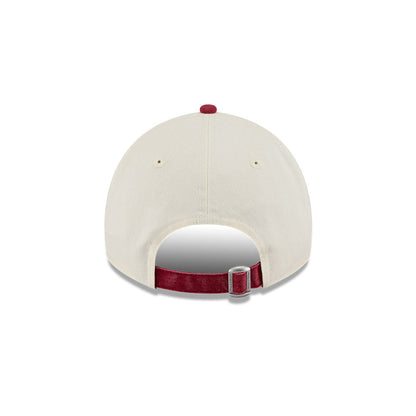 9TWENTY New York Yankees 2-Tone Snow Wash Red Visor Stone Adjustable