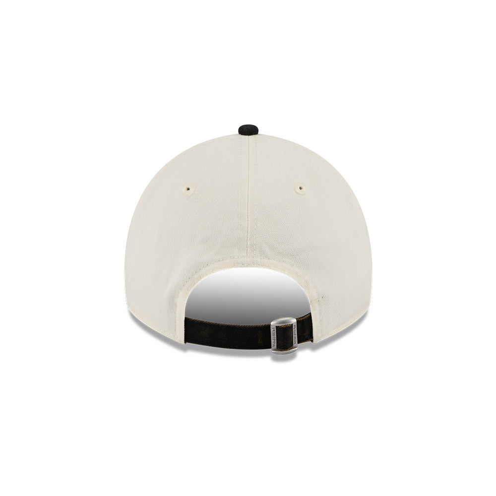9TWENTY New York Yankees 2-Tone Snow Wash Black Visor Stone Adjustable