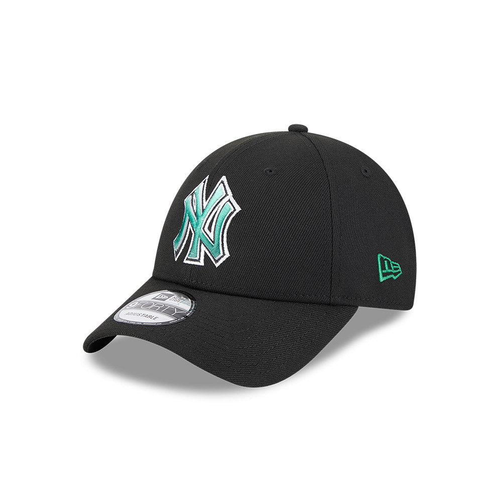 9FORTY New York Yankees Emerald Blend Repreve Black Snapback