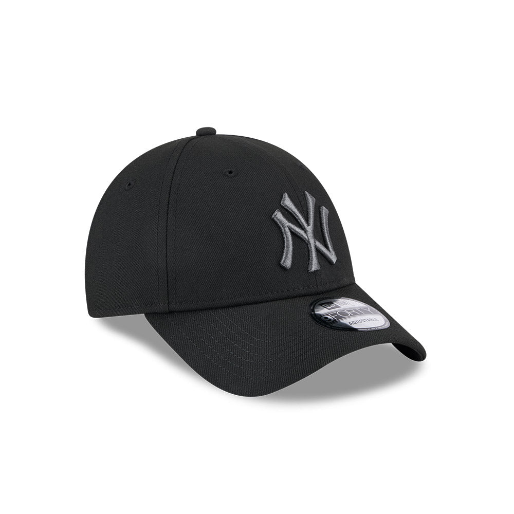 9FORTY New York Yankees Metallic Black Snapback