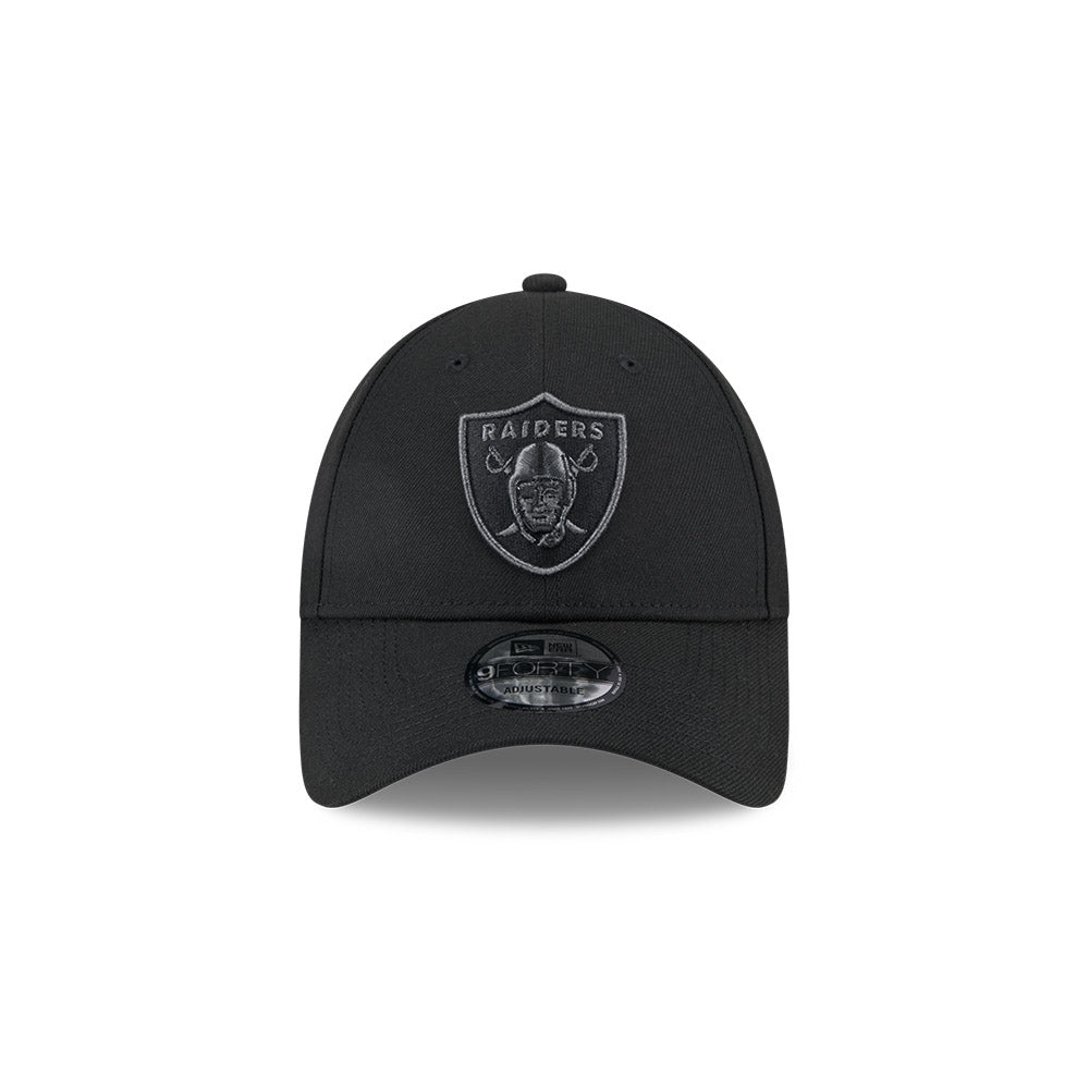 9FORTY Las Vegas Raiders Metallic Black Snapback