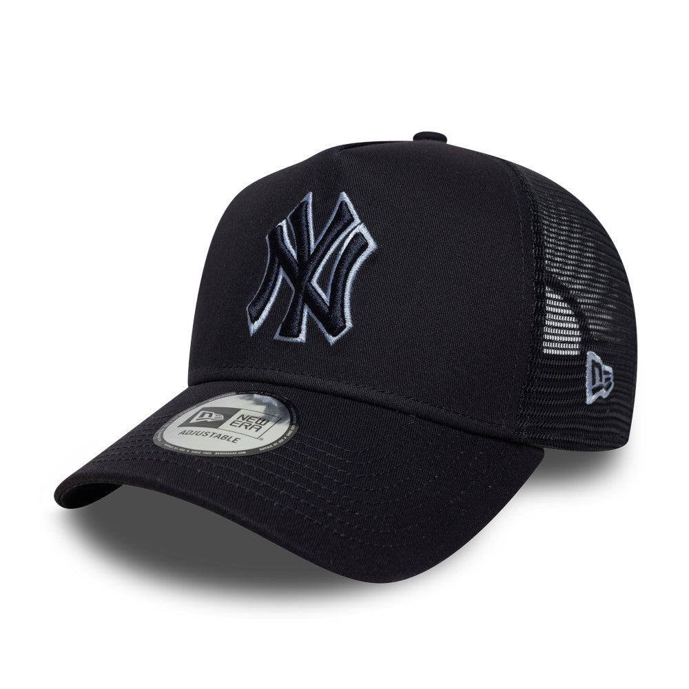 9FORTY E-Frame Trucker New York Yankees Outline Navy Snapback