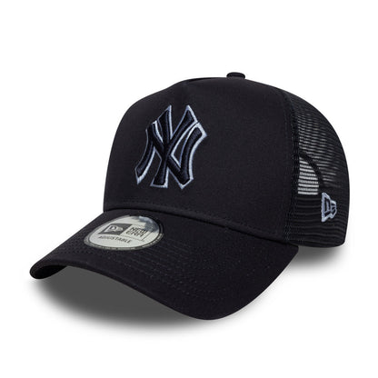 9FORTY E-Frame Trucker New York Yankees Outline Navy Snapback