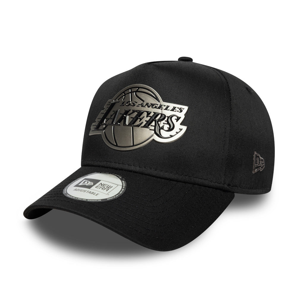9FORTY E-Frame Los Angeles Lakers Metallic Black Snapback