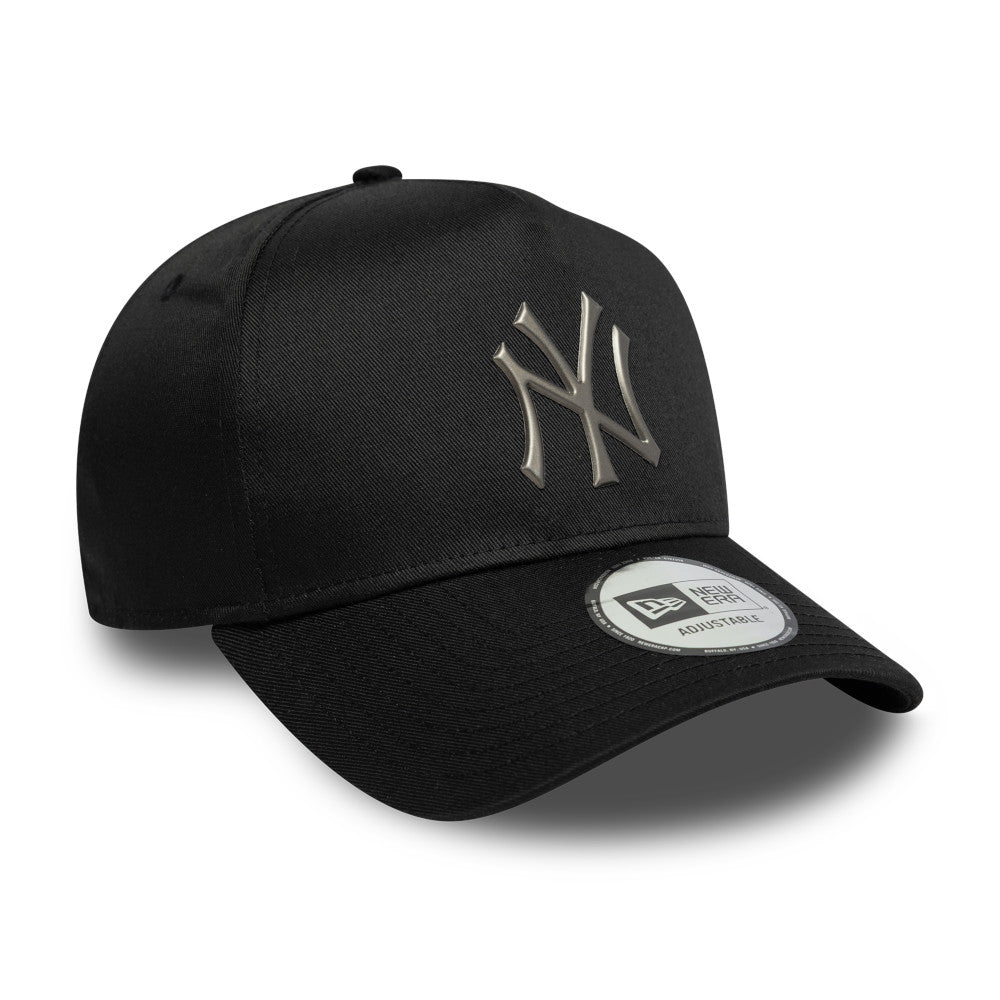 9FORTY E-Frame New York Yankees Metallic Black Snapback