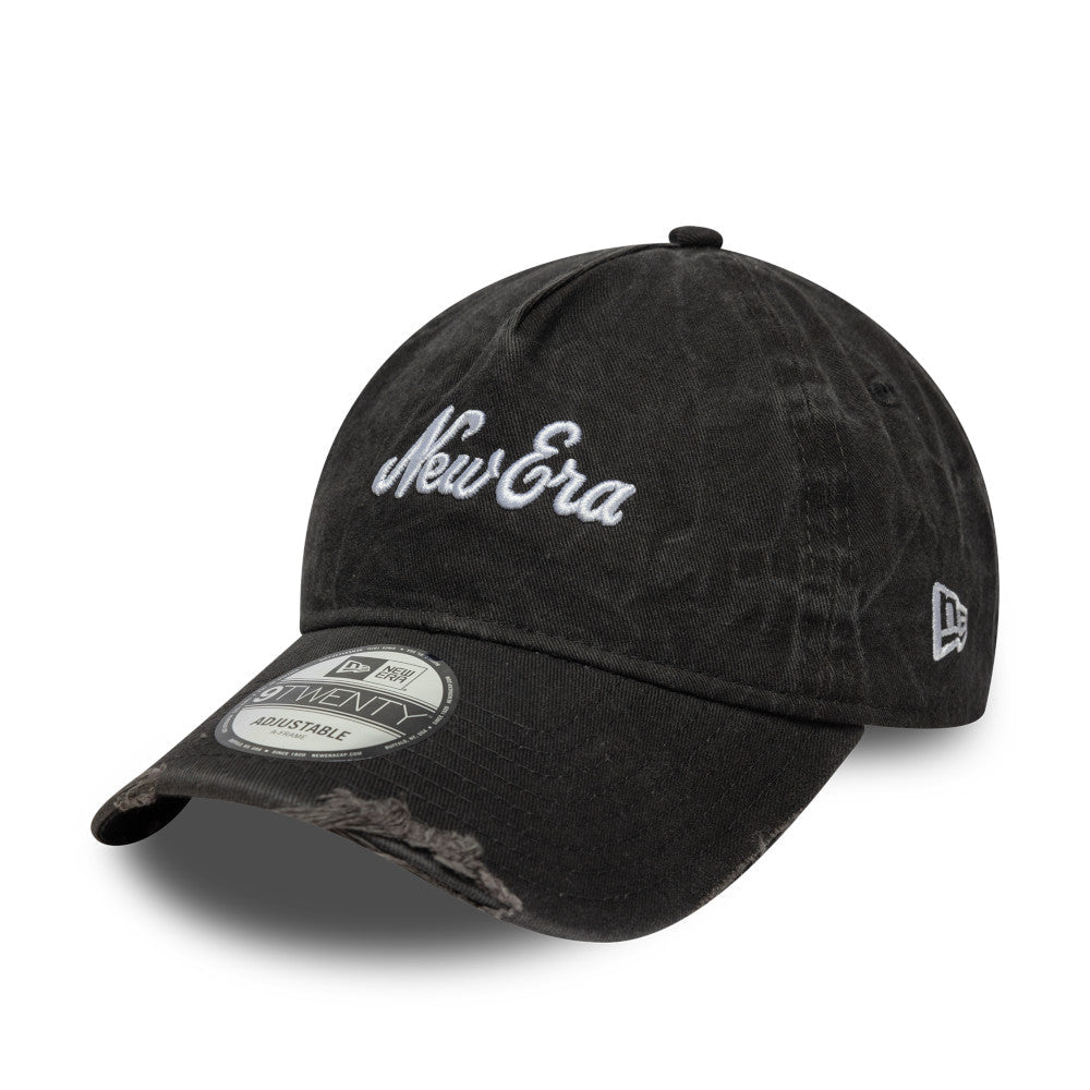 9TWENTY New Era Pigment Wash Black Adjustable