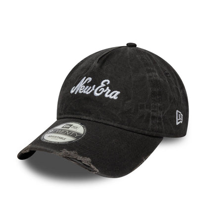 9TWENTY New Era Pigment Wash Black Adjustable