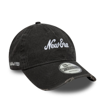 9TWENTY New Era Pigment Wash Black Adjustable