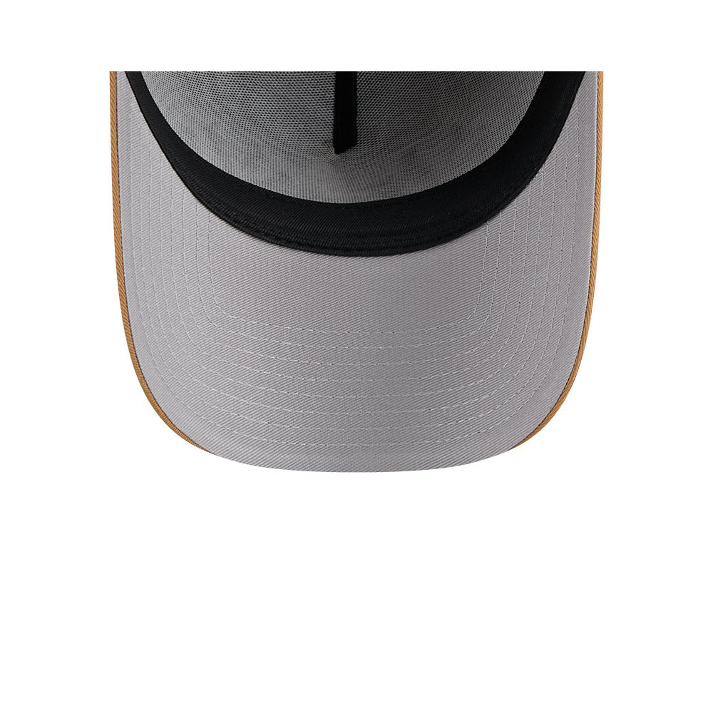 9FORTY A-Frame New York Yankees Double Logo Wheat Snapback