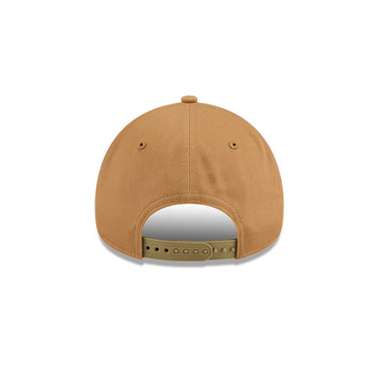 9FORTY A-Frame Los Angeles Dodgers Double Logo Wheat Snapback