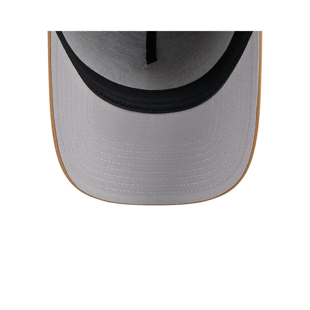 9FORTY A-Frame Los Angeles Dodgers Double Logo Wheat Snapback