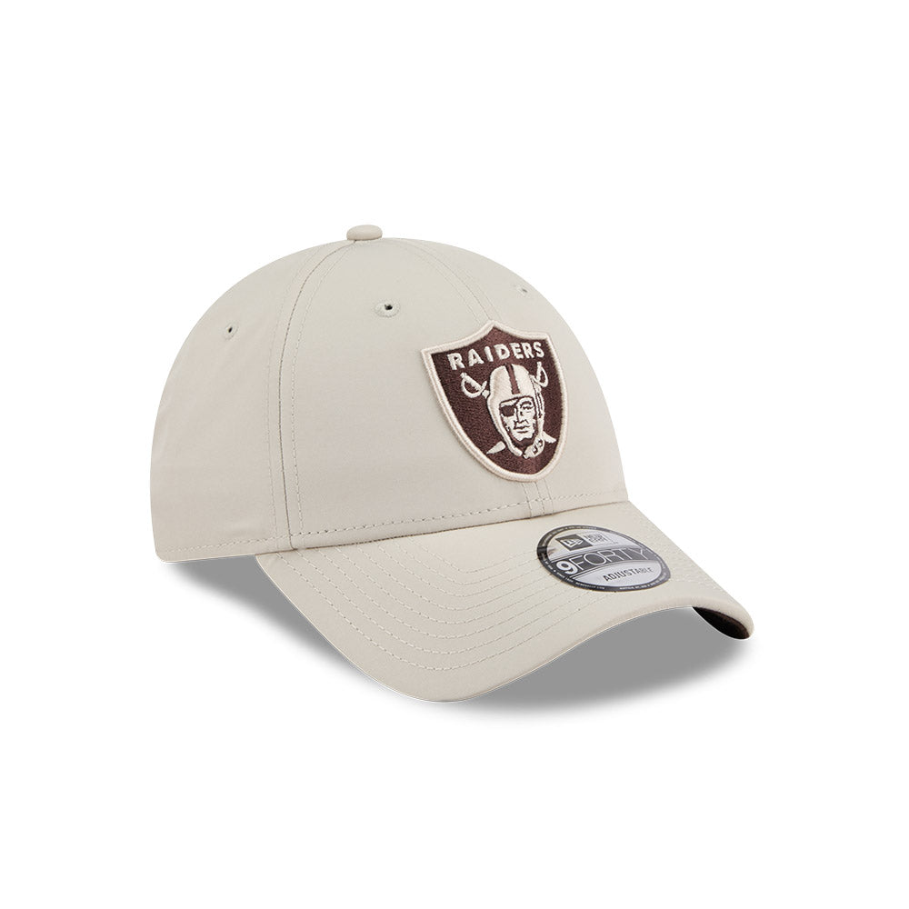 9FORTY Las Vegas Raiders Earthtone Stone Snapback