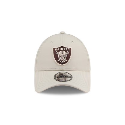 9FORTY Las Vegas Raiders Earthtone Stone Snapback
